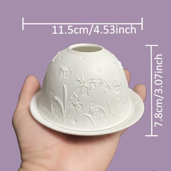 Bluebell & firefly Fairy Lamp Lithophane - Picture 6 of 6